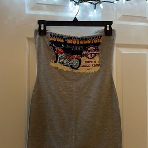Shein S Harley Davidson sleeveless Romper